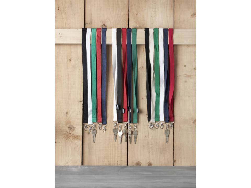 Tom recycled PET lanyard with breakaway closure 16
