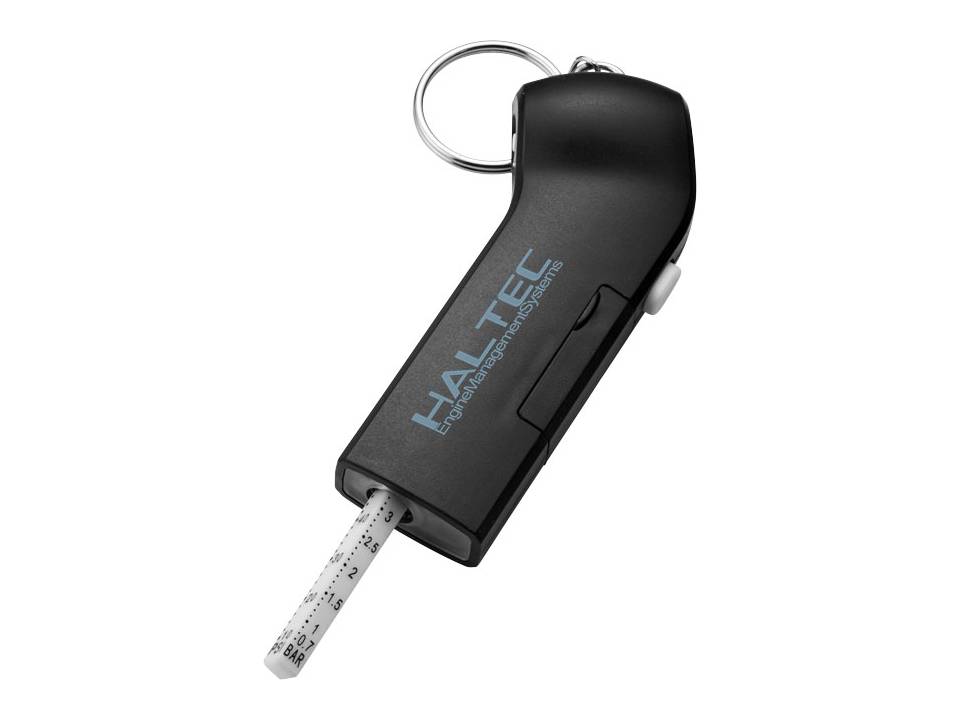 Handi tire gauge and key light 8