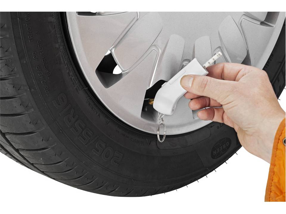 Handi tire gauge and key light 2