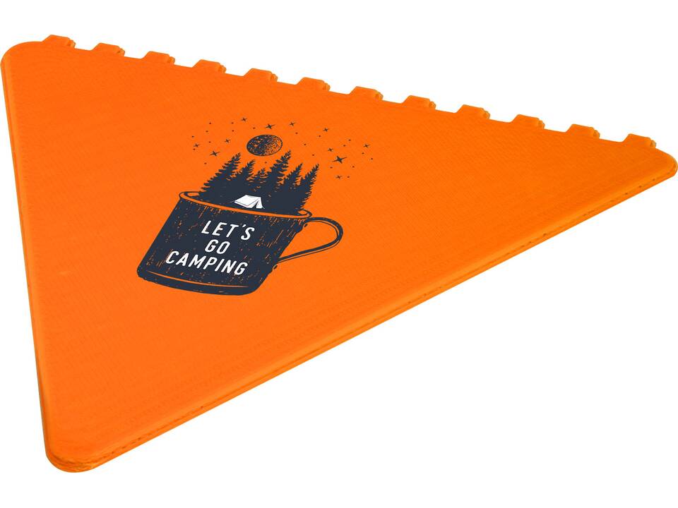 Frosty 2.0 triangular recycled plastic ice scraper 12