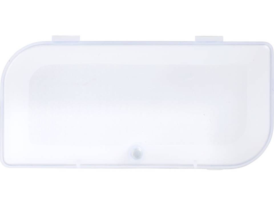 Zeta bike lights in case 4