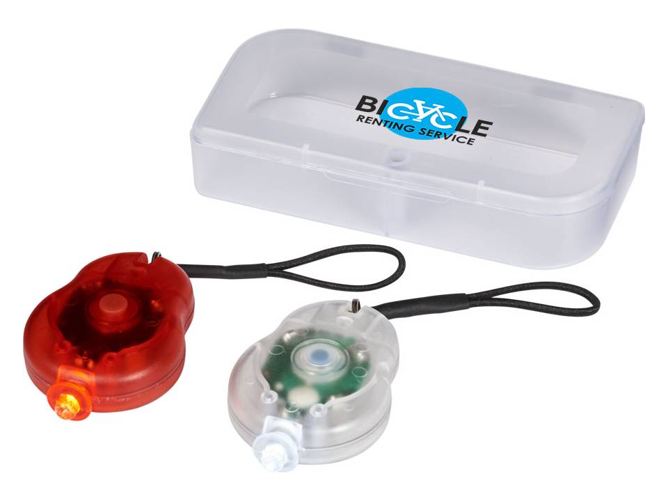 Zeta bike lights in case 2