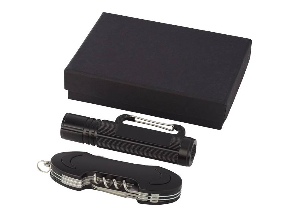 Ranger pocket knife and flashlight gift set 5