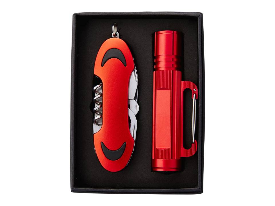 Ranger pocket knife and flashlight gift set 10