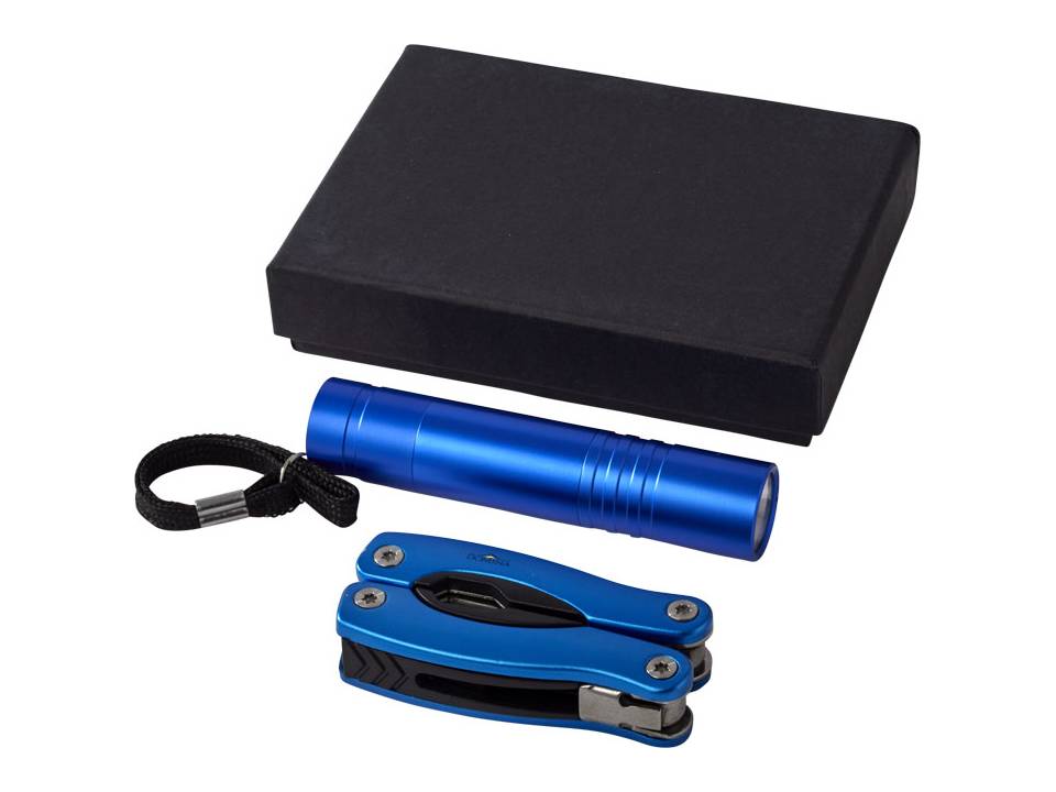 Scout multi function knife and flashlight gift set 7