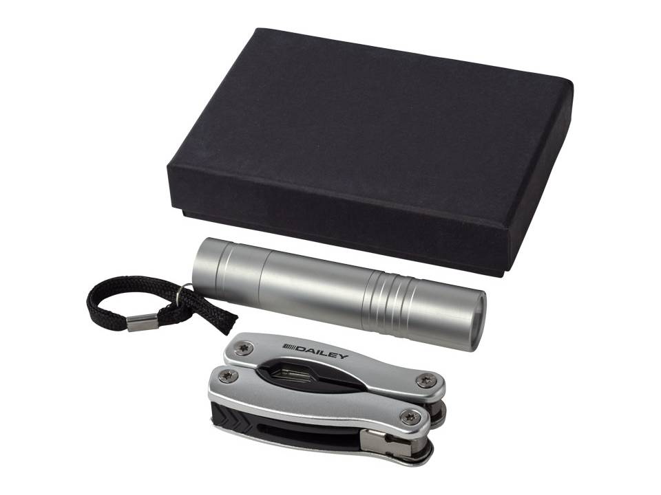 Scout multi function knife and flashlight gift set 12