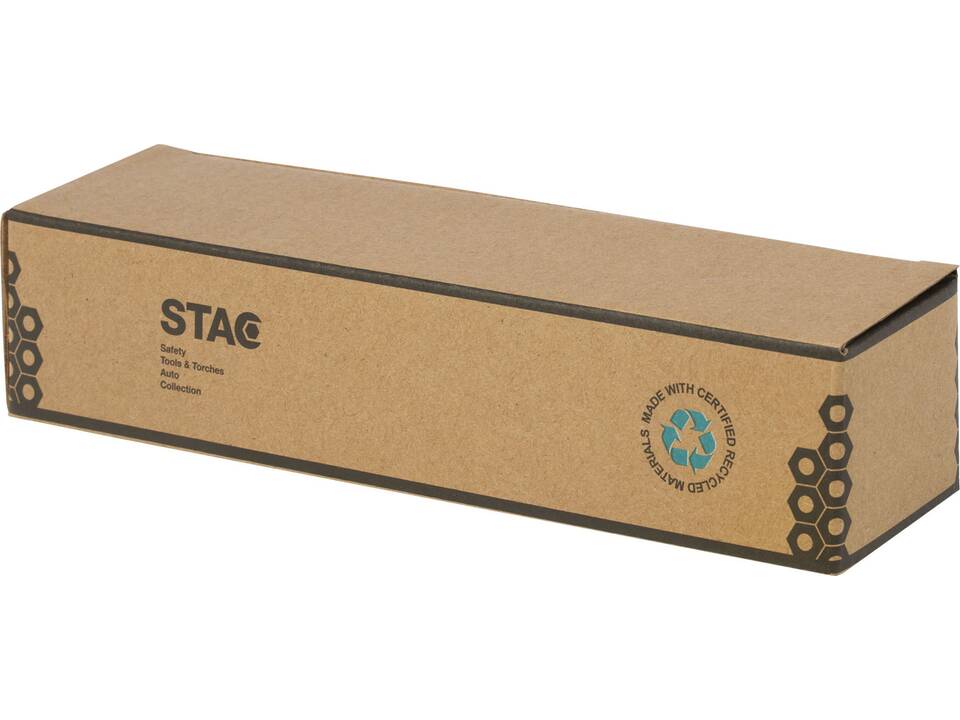 Kuma bamboo/RCS recycled plastic torch with carabiner 1