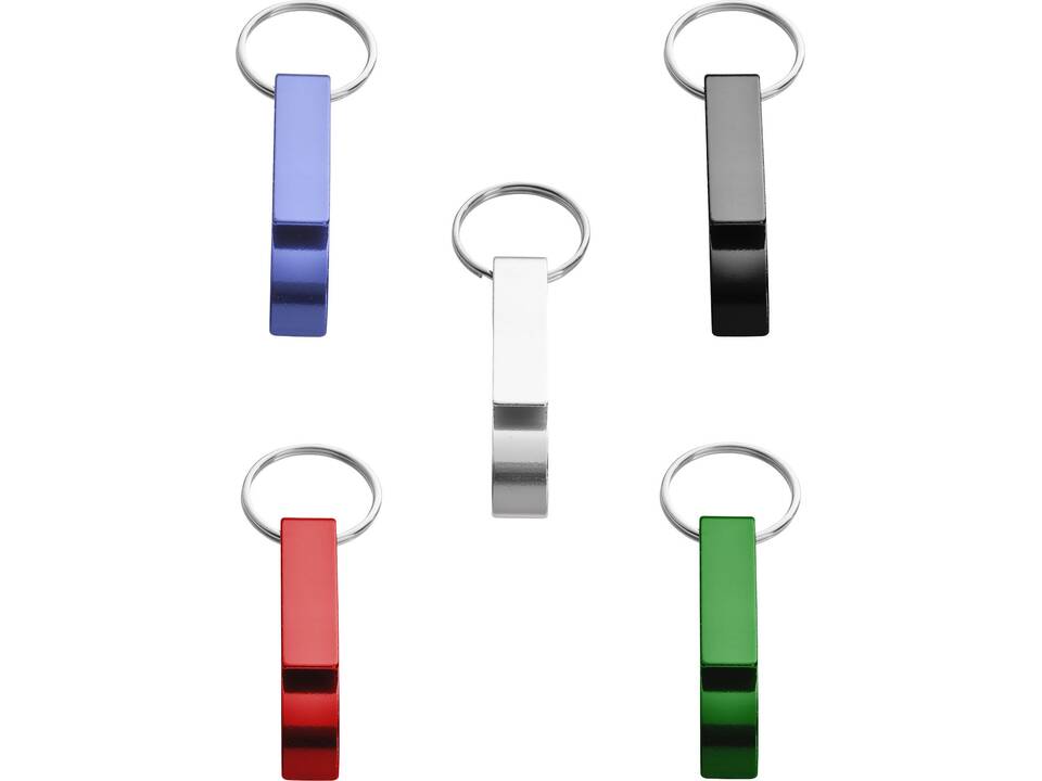 Tao RCS recycled aluminium bottle and can opener with keychain 9
