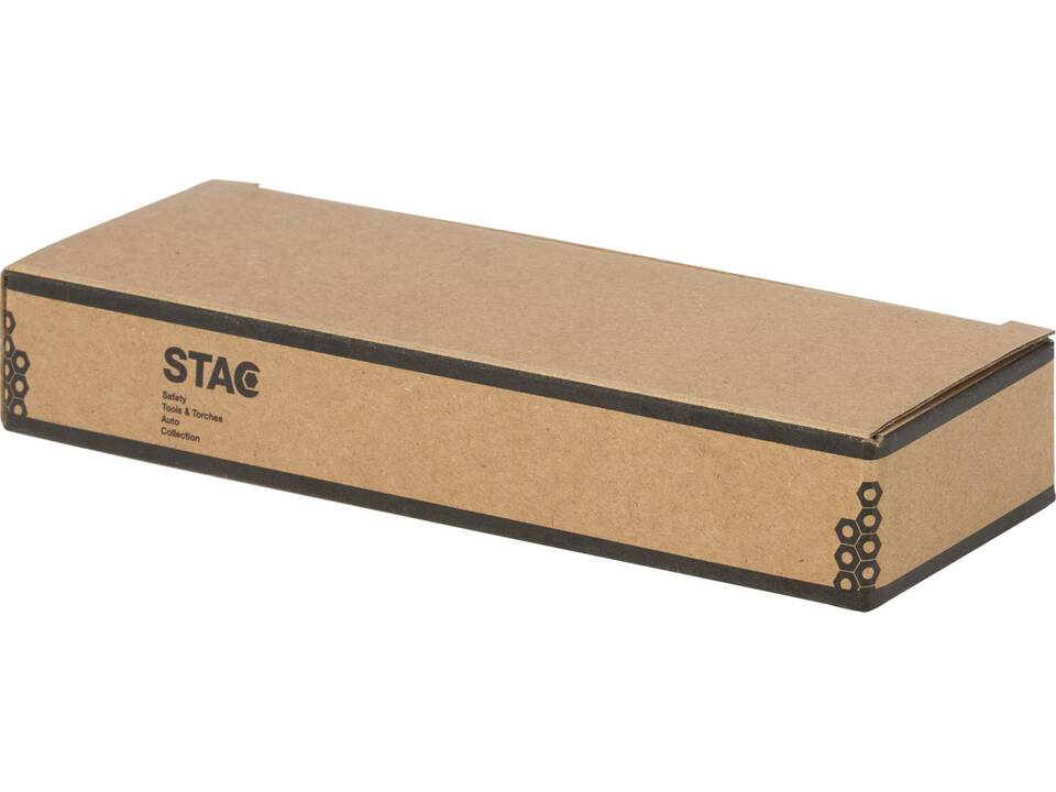 Flush bamboo spirit level with bottle opener 2