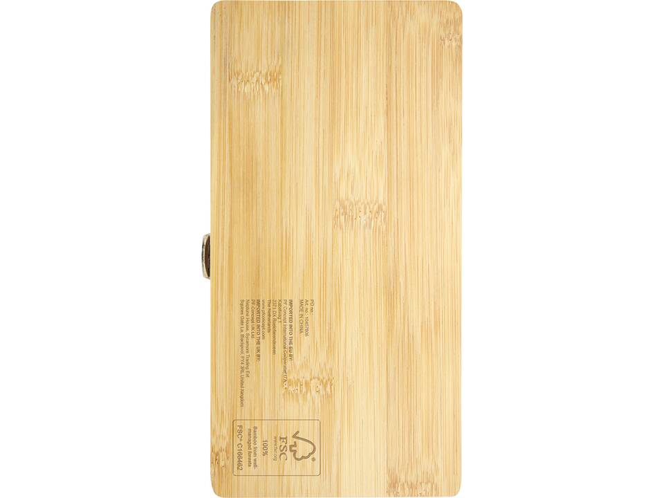 Rivet 19-piece bamboo/recycled plastic tool set 4