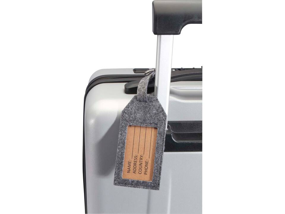 Tie luggage tag 4
