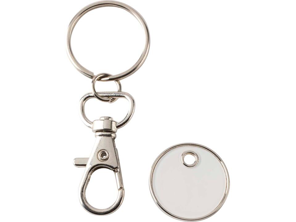 Rory keyring with trolley coin 6