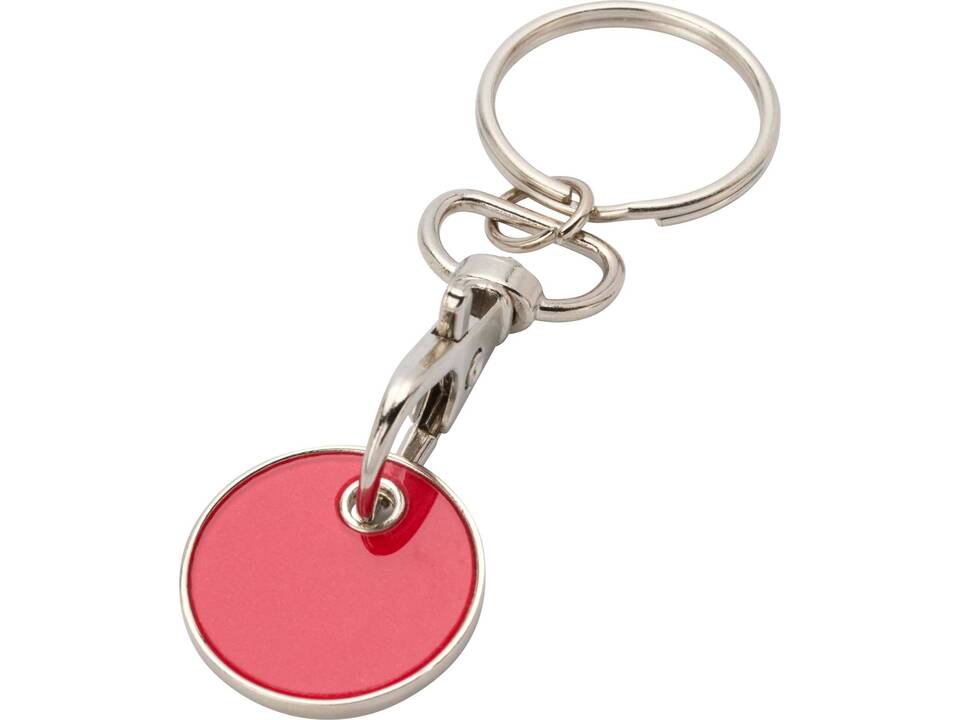 Rory keyring with trolley coin 7