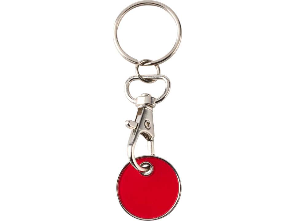 Rory keyring with trolley coin 9
