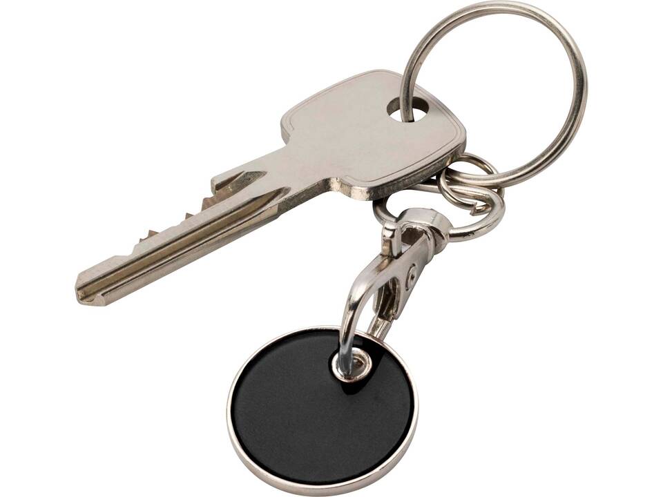 Rory keyring with trolley coin 23