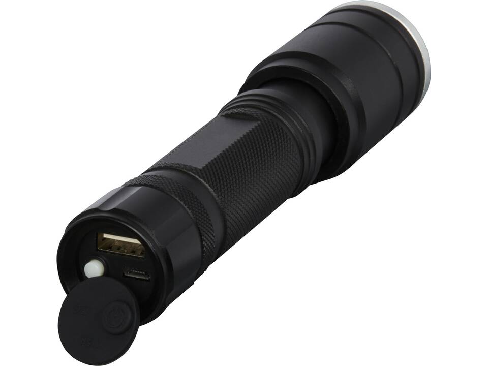 Stroud 5W rechargable large flashlight 5
