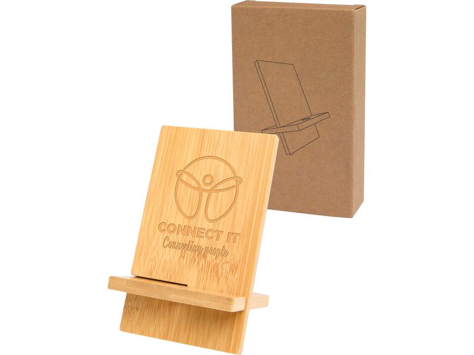 Ceibo detachable bamboo phone stand 1