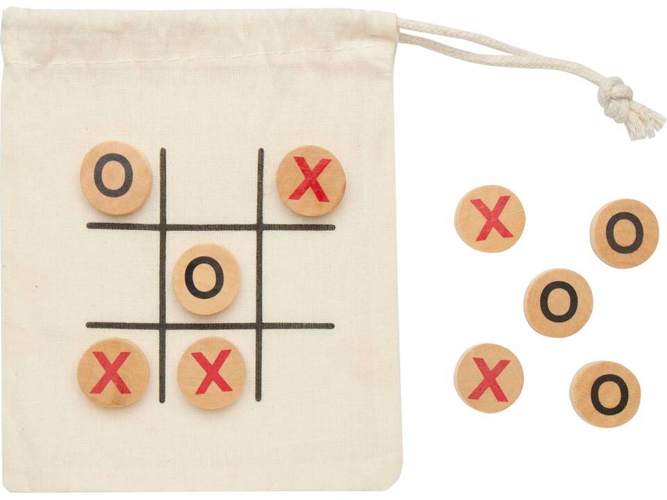 Whorl wooden tic, tac, toe game 3