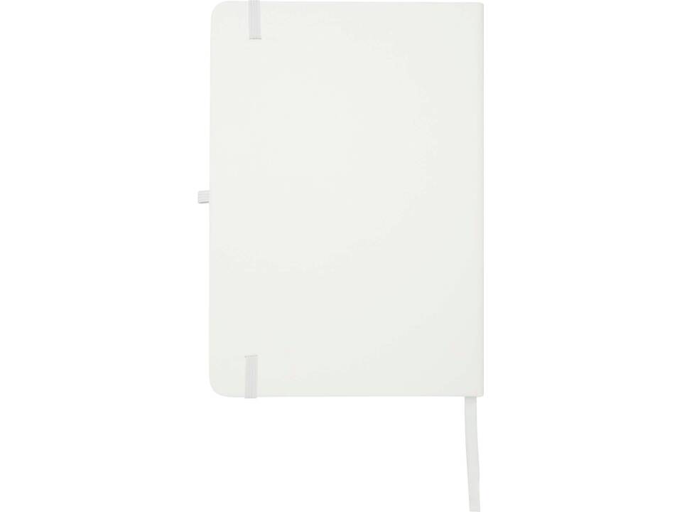 Teak A5 recycled hard cover notebook with lined pages 4