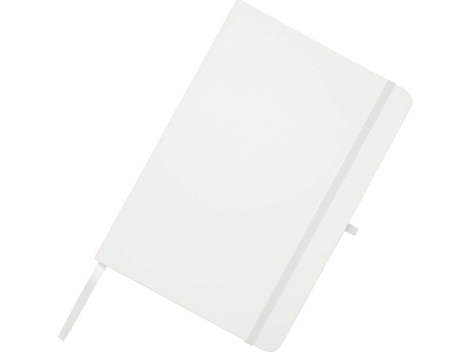 Teak A5 recycled hard cover notebook with lined pages 6