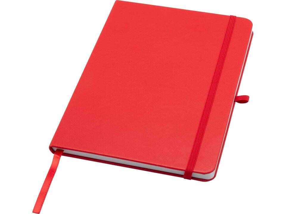 Teak A5 recycled hard cover notebook with lined pages 7