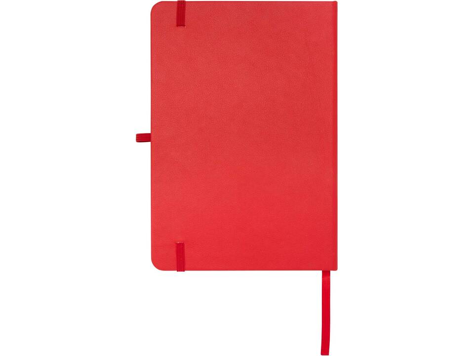 Teak A5 recycled hard cover notebook with lined pages 10