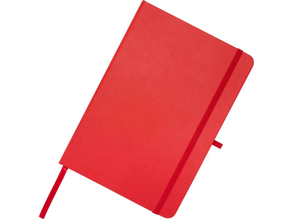 Teak A5 recycled hard cover notebook with lined pages 12