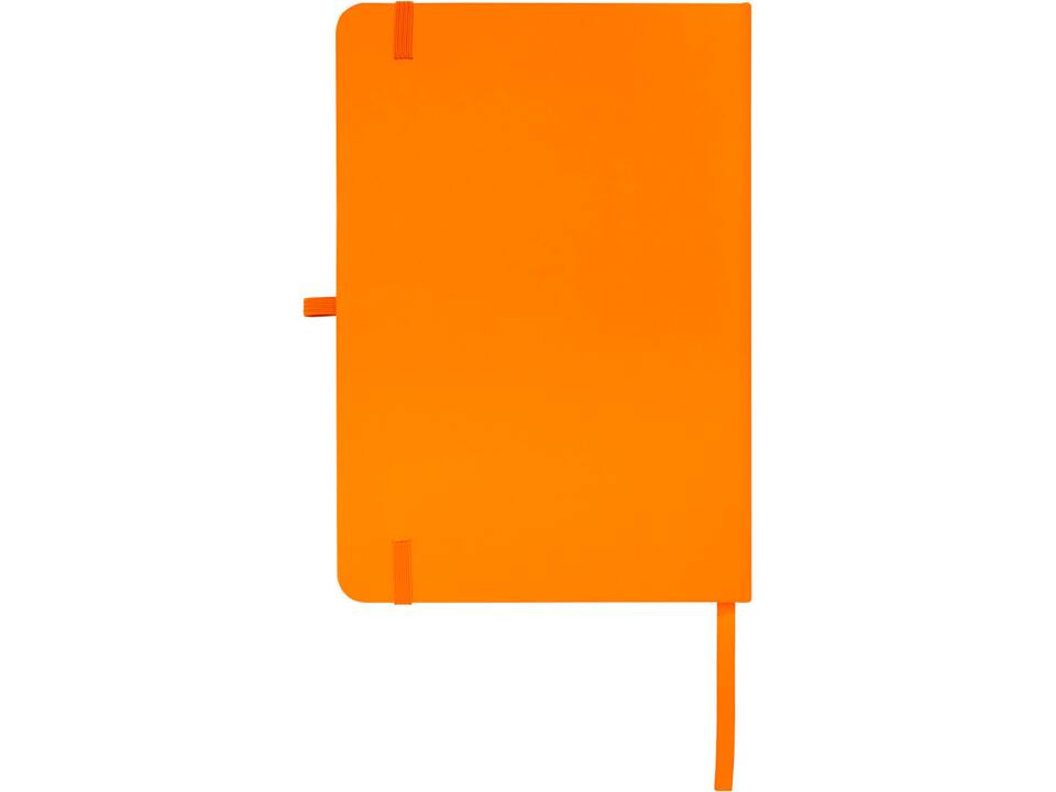 Teak A5 recycled hard cover notebook with lined pages 16