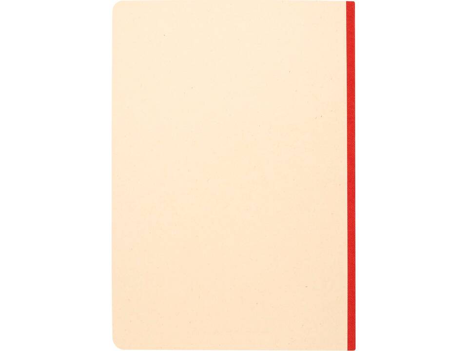 Liliana A5 sugarcane and RPET soft cover notebook 3