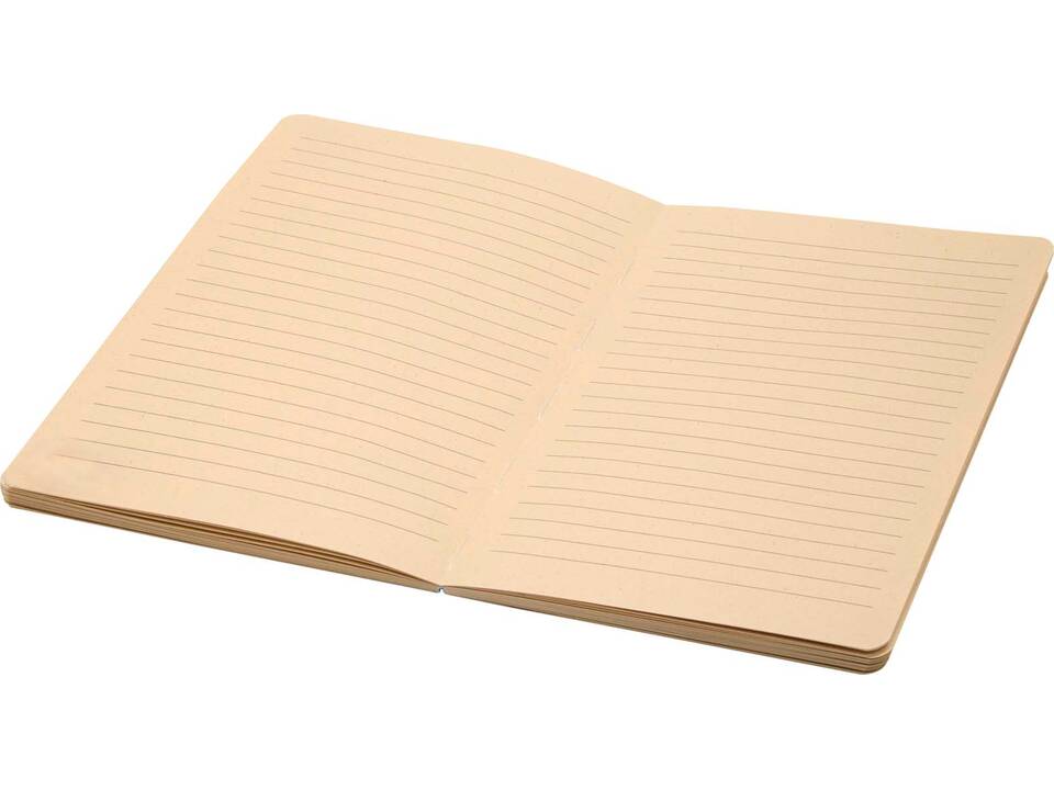 Liliana A5 sugarcane and RPET soft cover notebook 4
