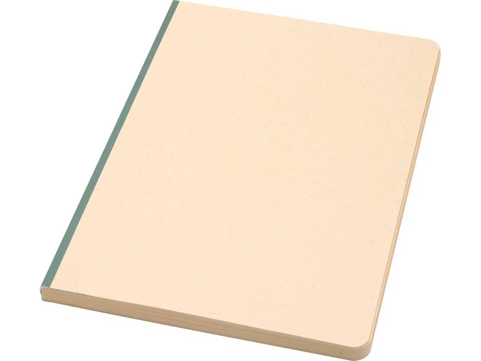 Liliana A5 sugarcane and RPET soft cover notebook 12