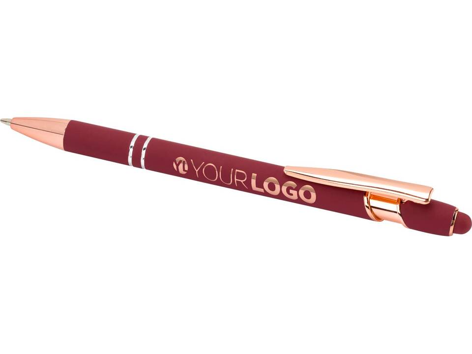 Nanna ballpoint pen with rose gold finish (black ink) 12