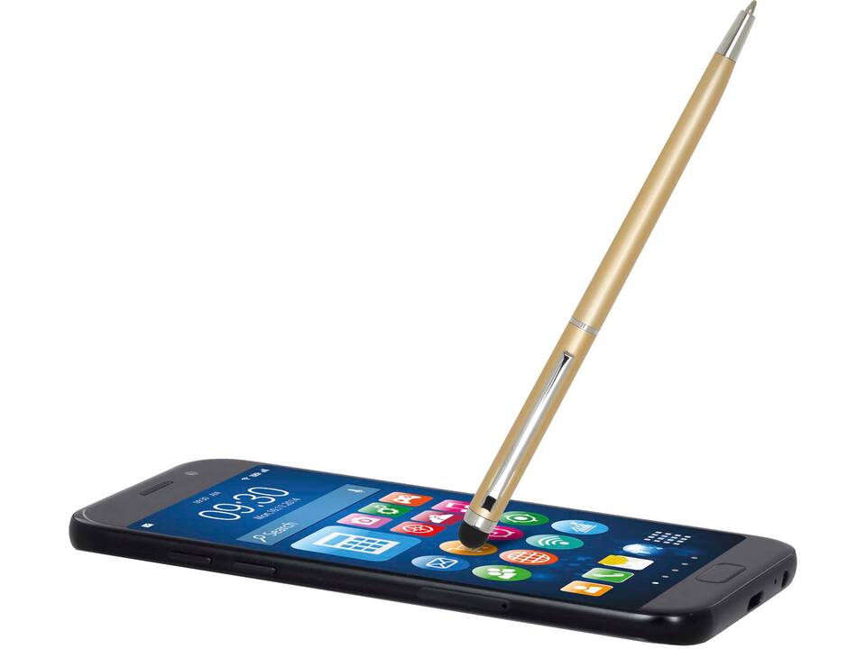 Ore aluminium ballpoint pen with stylus 9