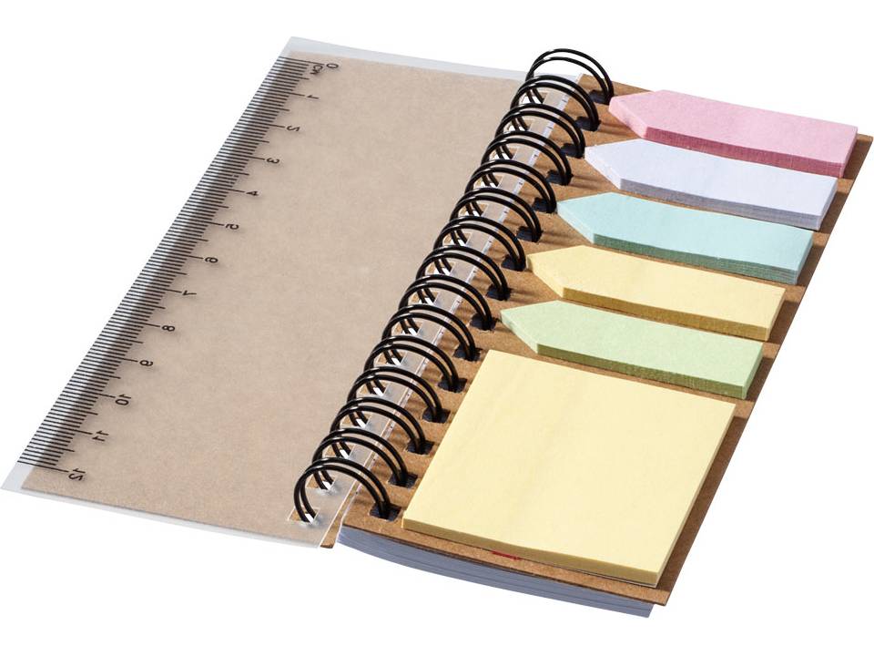 Spiral sticky note book 6