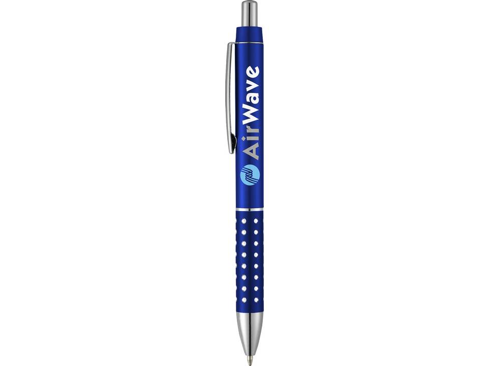 Bling ballpoint pen with aluminium grip 2