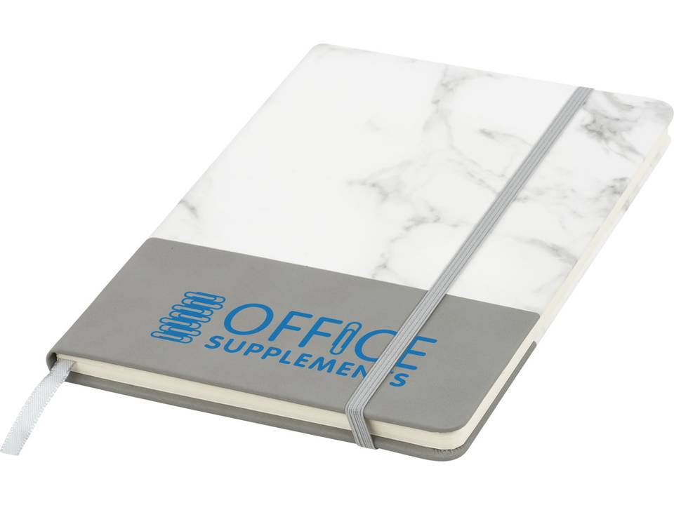 Two tone A5 marble notebook 2