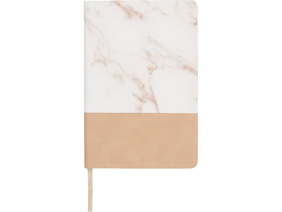 Two tone A5 marble notebook 6