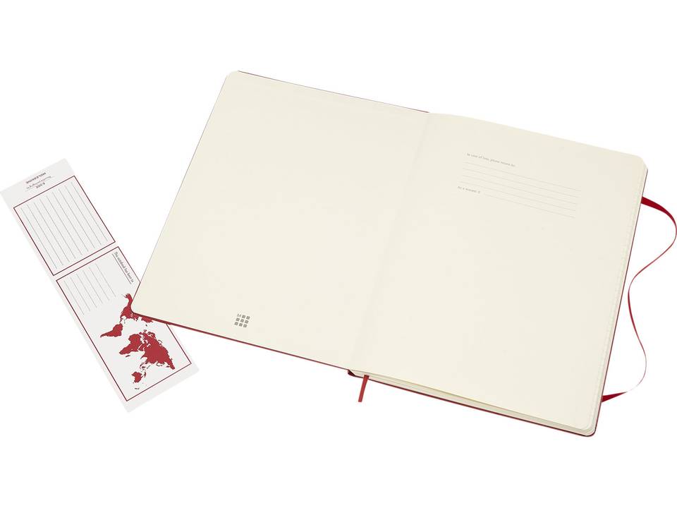 Classic XL hard cover notebook - ruled 2