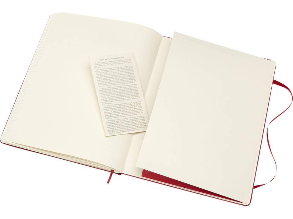 Classic XL hard cover notebook - ruled 8