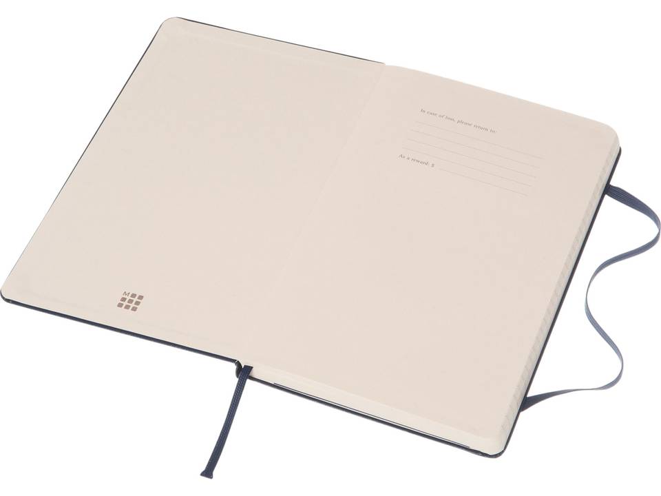 Classic L hard cover notebook - squared 6