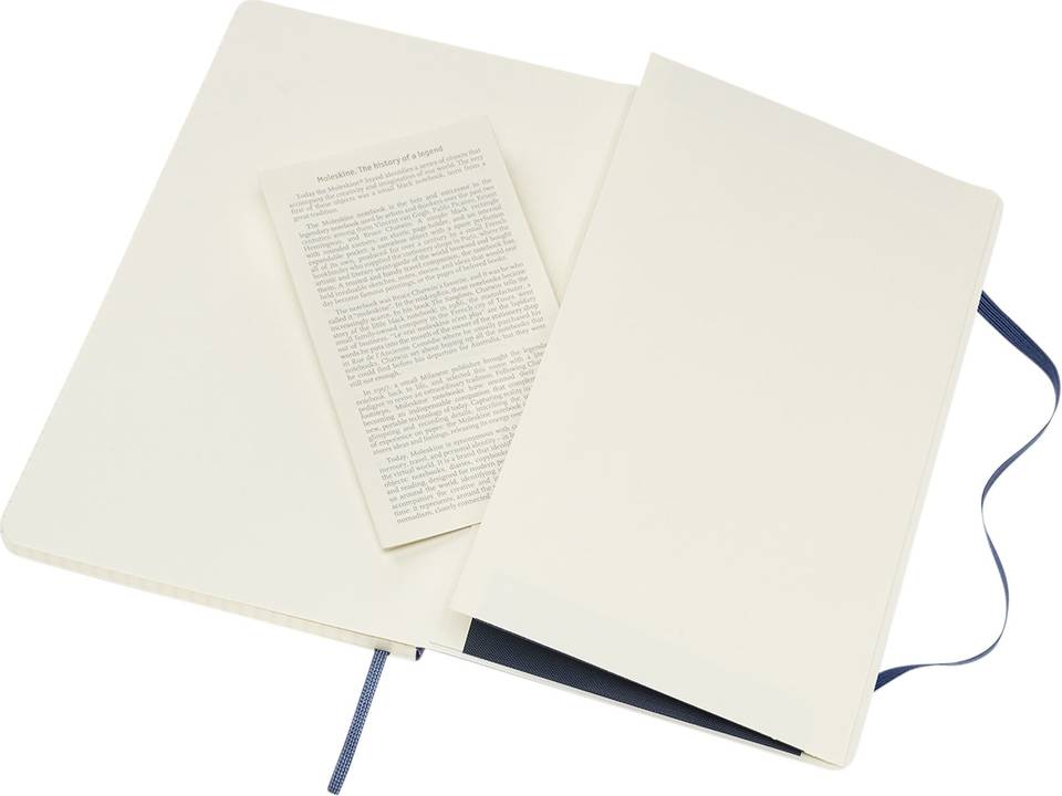 Classic L soft cover notebook - squared 4