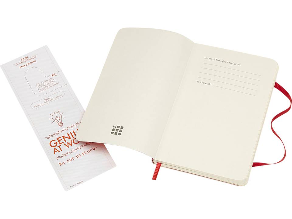 Classic PK soft cover notebook - squared 10