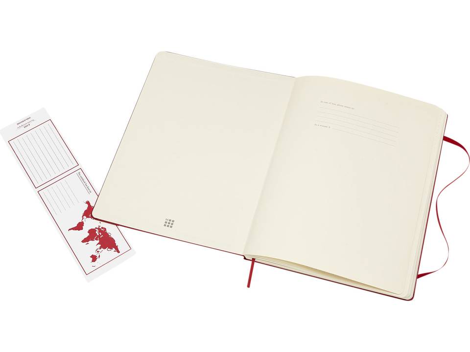 Classic XL hard cover notebook - dotted 8