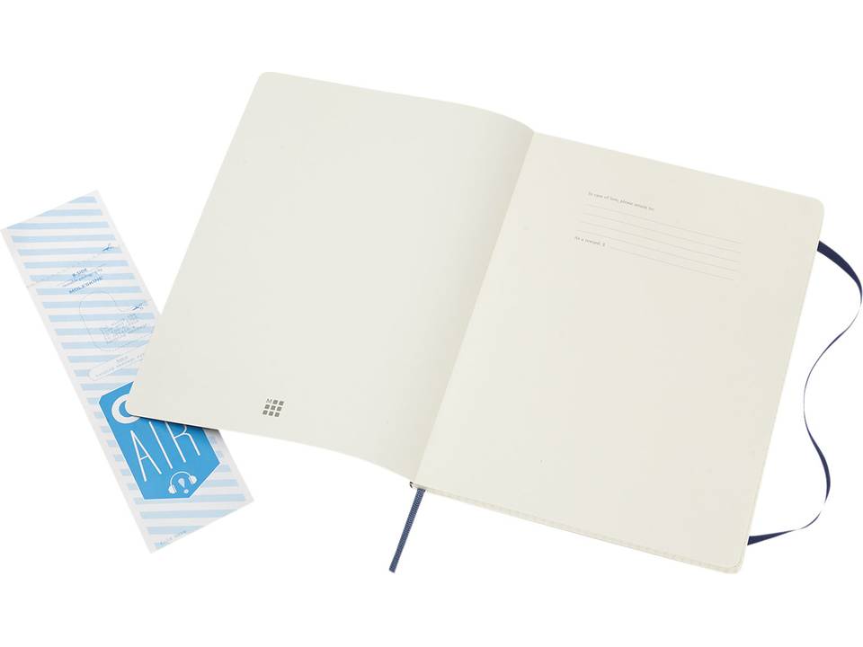 Classic XL soft cover notebook - squared 8