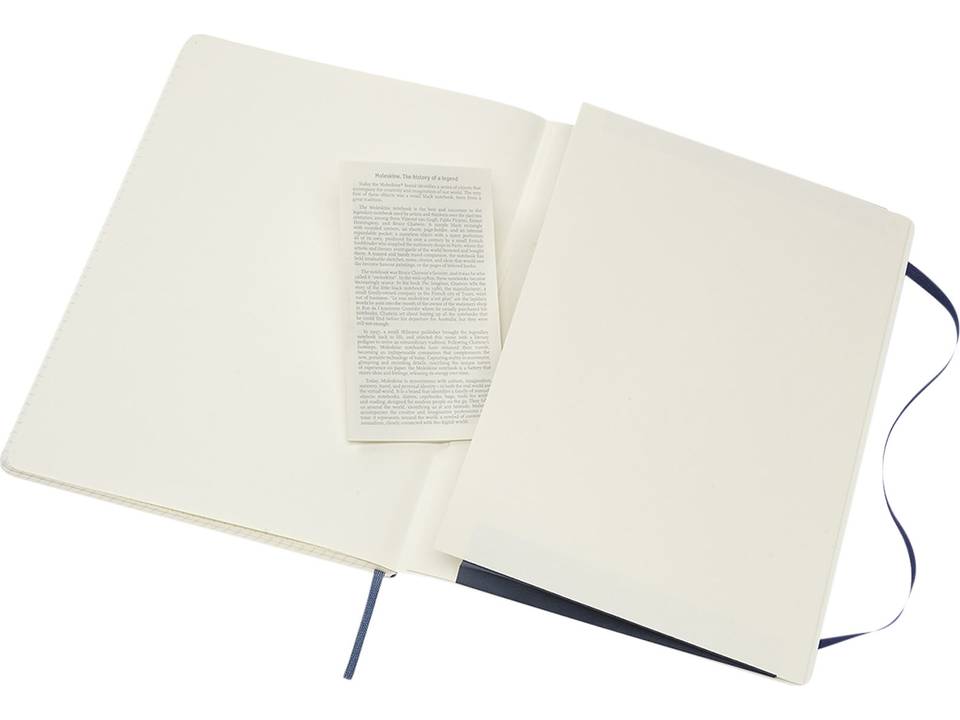 Classic XL soft cover notebook - squared 9
