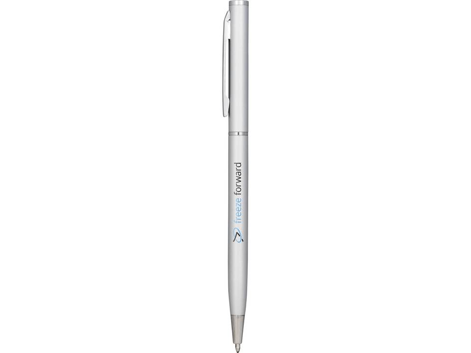Slim aluminium ballpoint pen 18