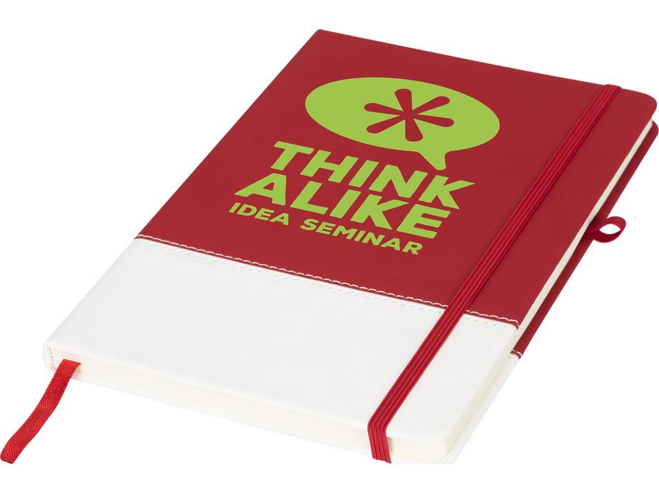 Two tone colour block A5 Notebook 10