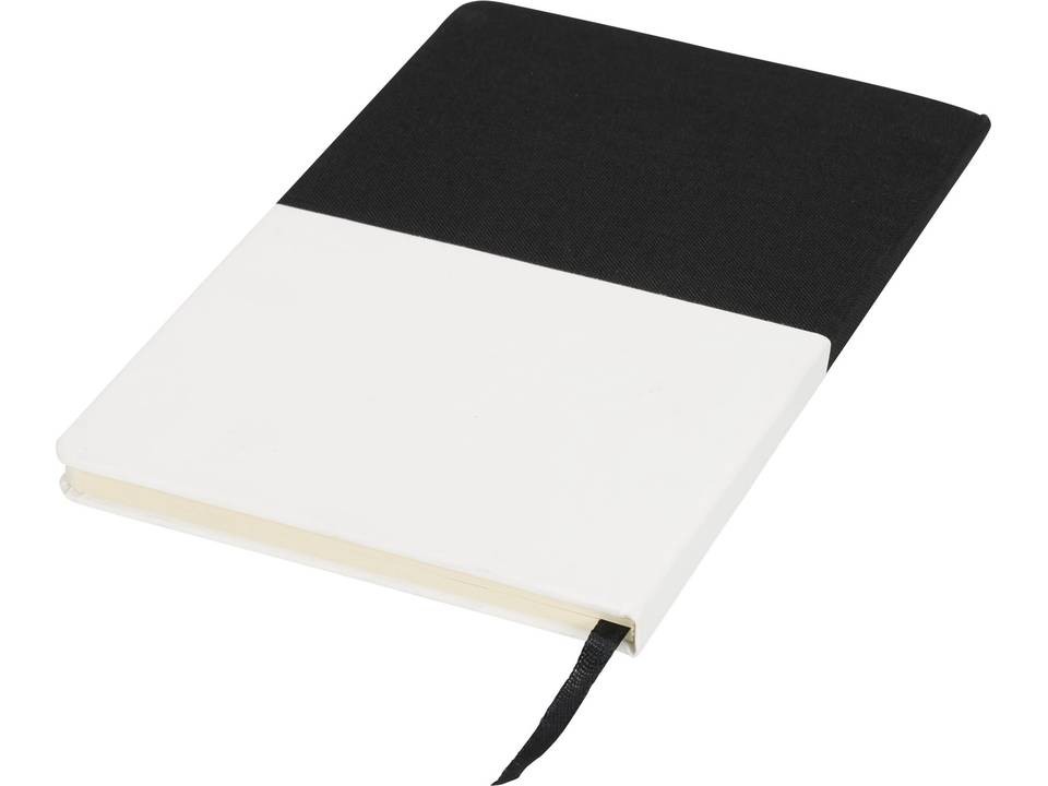 Two-tone A5 canvas notebook 4