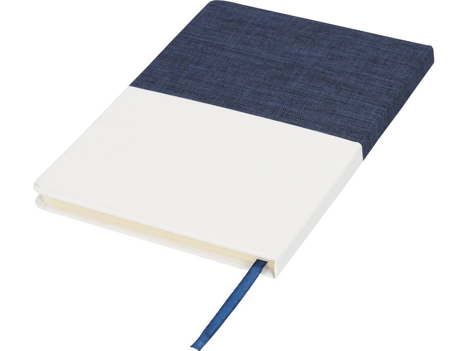 Two-tone A5 canvas notebook 8