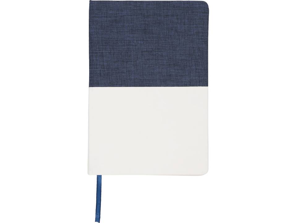Two-tone A5 canvas notebook 7